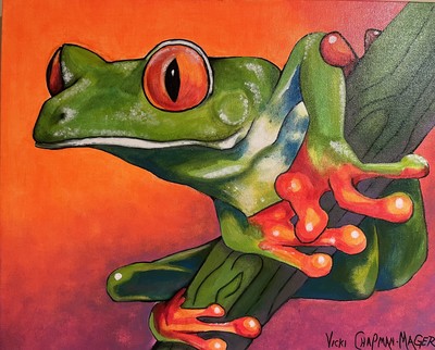 Red Eyed Tree Frog • Vicki Chapman-Mager